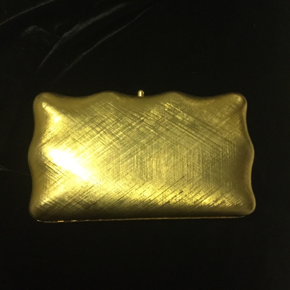 ⚡️ Delill Italian Designer Gold Evening Bag/Clutch
